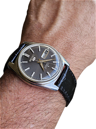 Relógio Seiko 5 Automático 6119-8093 Vintage Anos 70