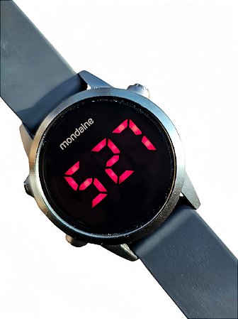 Relógio Digital Mondaine Unissex 11032M0MVNP1 Calendário