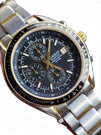 ⏱️✨ Casio Edifice EF-503SG-1AVDR – Elegância, Precisão e Poder no Seu Pulso!