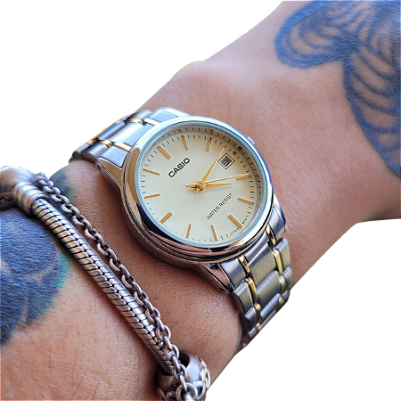 Relógio Feminino Vintage Casio Mini Ltp-v002 Prateado