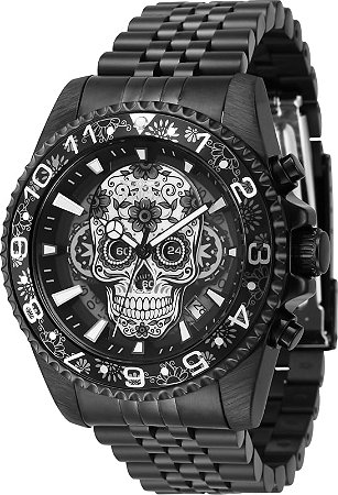✨🔥 Relógio Invicta Pro Diver 43753 ⌚💀 Caveira Mexicana – Estilo, Poder e Atitude Masculina!