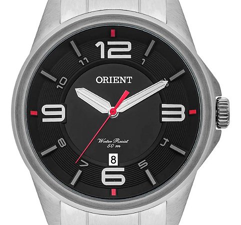 Relógio Orient Masculino Sport Prata Com Calendário Mbss1288