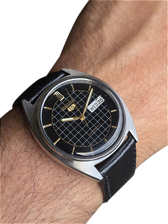 Vislumbrante SEIKO Mecânico ✨ Automático Autêntico – Peça Rara para Homens de Estilo