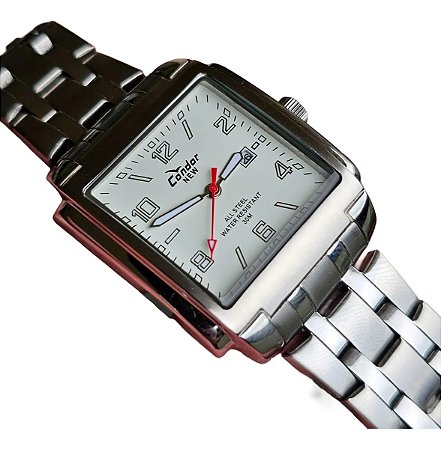 Relógio Masculino Condor New Kc20092b Branco Prateado