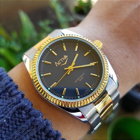 Relógio Unissex Activa Sf250-002 Swiss Movement