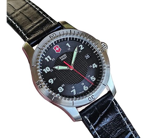 Relógio Swiss Army Original Único A Venda Brasil Preto
