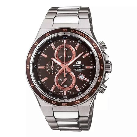 Relógio Casio Edifice EF-546D-5AVDF Cronógrafo Taquímetro