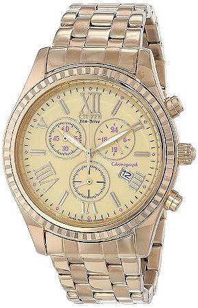 Relógio Feminino Citizen Eco-drive Fb1363-56q Cronógrafo
