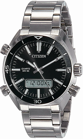 Relógio Masculino Citizen Anadigi JM5460-51E Raro
