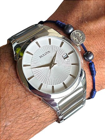 ⌚✨ Relógio Masculino Bulova 96B015 Sunburst • Fora de Linha 🔥