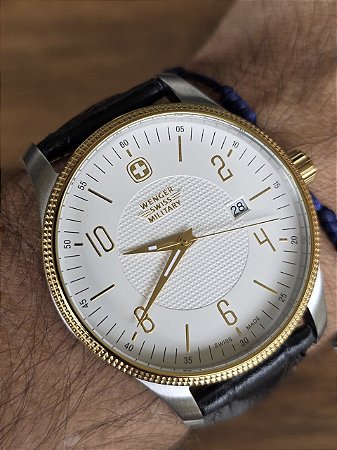 Relógio Wenger Swiss Made Masculino Estilo Militar Original