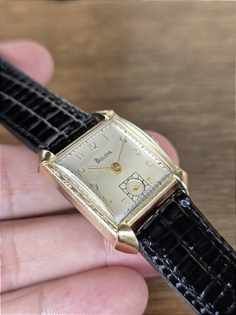 Bulova 10BH Anos 40 Original USA – Raríssimo no Brasil – Arte Deco – Revisado – Colecionável de Alto Nível