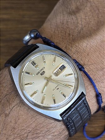 Relógio Seiko 5126-8010 23 joias Automático 1978 Revisado