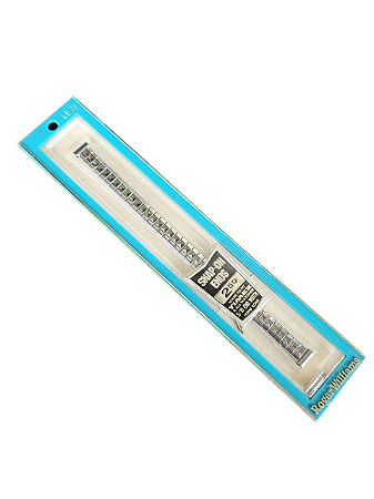 Pulseira Feminina Vintage Aço Inox 16mm Roger Williams Original Anos 70 Elos Piramidais Snap-On Rara NOS