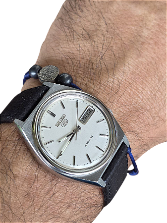 Relógio Seiko 5 Automático Vintage Calibre 7009 Ref. 7009-4159 Revisado 36mm