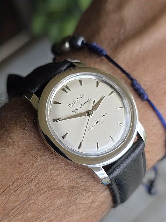 Bulova Vintage Automatic 23 Jewels Ref 60-015 1960 Clássico Suíço Self Winding ⌚