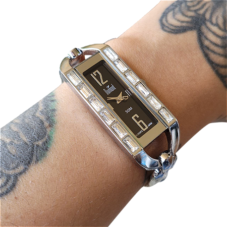 Relógio Feminino Dumont SR25836P cristais