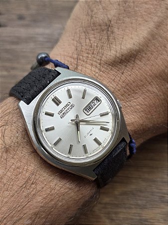 🔥 Seiko 5 Actus 7019-8010 Vintage! Um japonês raro, revisado e lindo no pulso ⌚️🇯🇵
