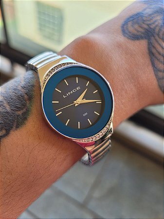 Relógio Feminino Lince LRM4566L-D1SX Prata