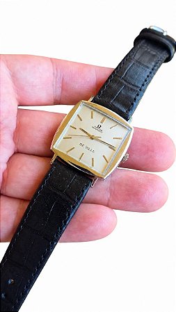 Omega De Ville Automático Anos 70 🔥 Calibre 711 Slim Revisado Raro no Brasil