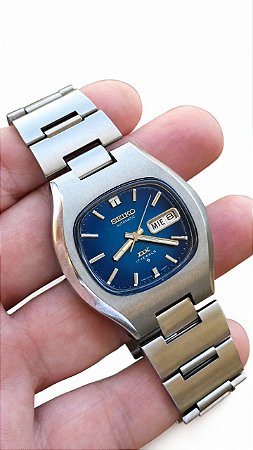 🔥 Seiko DX Automático Anos 70 💙 Calibre 6106 Original Japonês com Pulseira Assinada! ⌚️🇯🇵