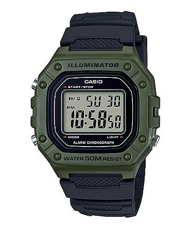 Relógio Masculino Casio Digital W-218H-3AVDF