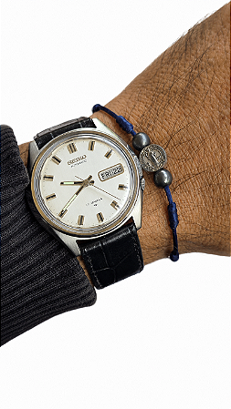 Relógio Automático Seiko Vintage Anos 80 Cal.7009 Calendário