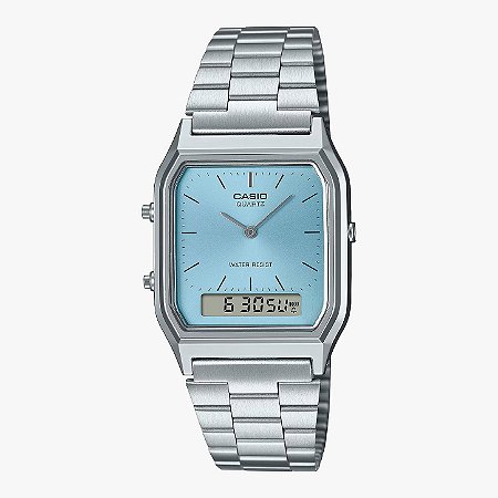 Relógio Feminino Casio Dual Time AQ-230A-2A1MQYDF