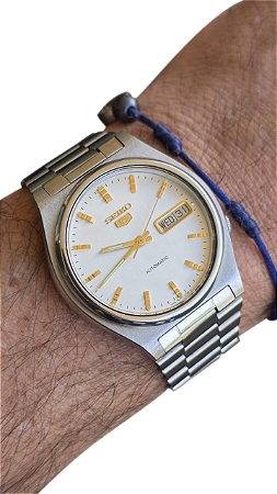 Seiko 5 Automático 7009-3110 Vintage 1981 Original Raro Show