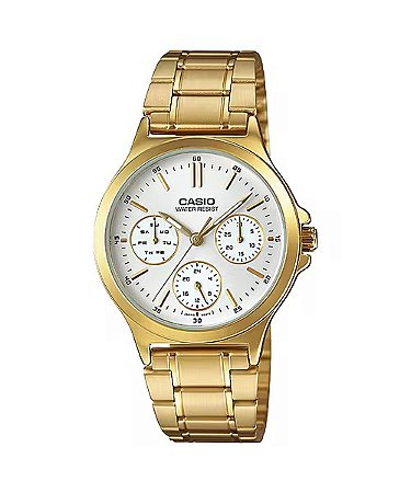 RELÓGIO CASIO QUARTZ LTP-V300G-7AUDF
