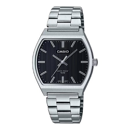 Relógio Casio Masculino MTP-B140D-1AVDF Preto Aço Quartz 50M Original