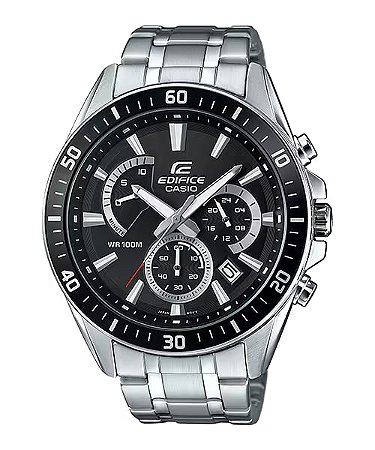 Relógio Casio Edifice Masculino EFR-552D-1AVUDF Cronógrafo Preto 100M