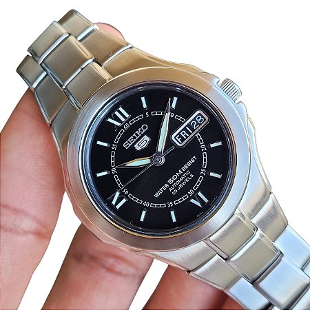 Relógio Masculino Seiko 5 Calibre 7s36 Automático Anos 90