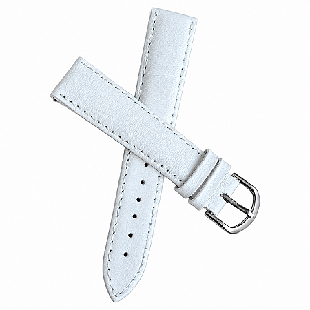 Pulseira Chainon P/ Relógio Couro Bovino Nt031618 18mm