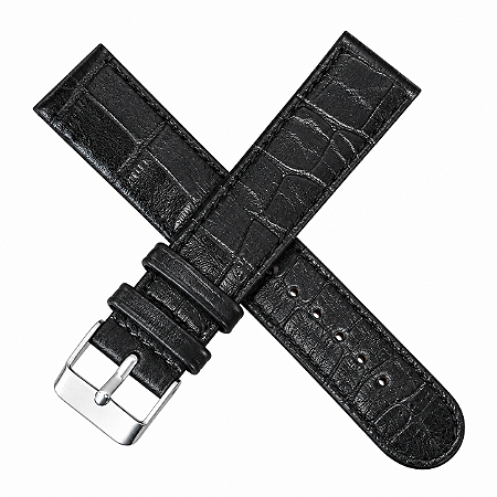Pulseira Chainon P/ Relógio TC532024 24mm Couro Bovino