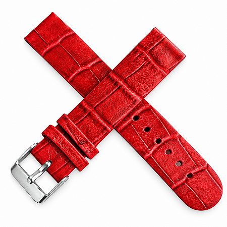 Pulseira Chainon P/ Relógio TC90C1818 18mm Couro Bovino