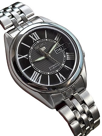 Relógio Seiko 5 Snkl35 Automático Vintage Anos 2000 Day Date