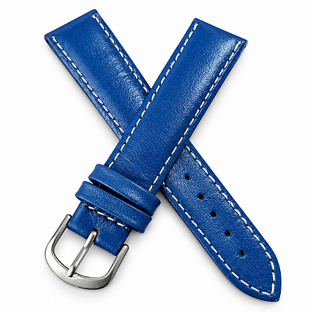 Pulseira Chainon P/ Relógio NT221618 18mm Couro Bovino