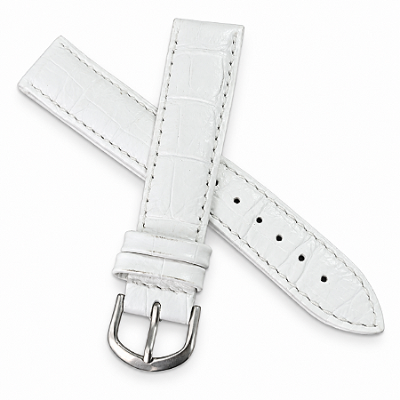 Pulseira Chainon P/ Relógio NT03C1618 18mm Couro Bovino