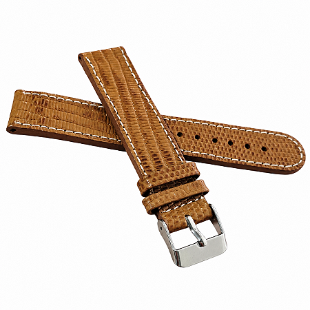 Pulseira Chainon P/ Relógio PN301818 18mm Couro Bovino