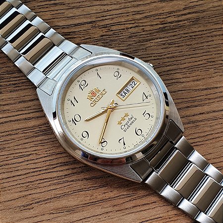 Relógio Masculino Orient Automático Clássico FAB00003C9