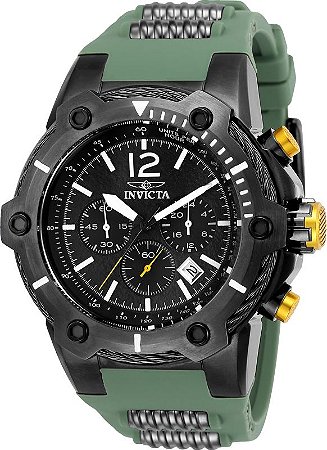 Relógio Invicta Bolt Men 25471 Original Militar Verde Preto