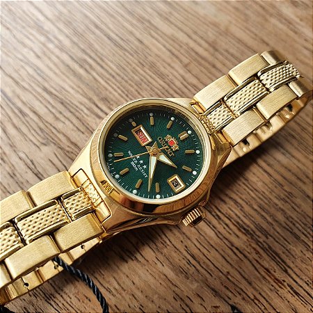 Relógio Feminino Orient Automático Clássico BNQ1M001FK