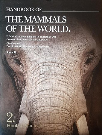 Livro Handbook of the Mammals of the World - vol 02. Hoofed Mammals - USADO