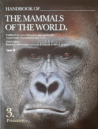 Livro Handbook of the Mammals of the World - vol 03. Primates - USADO