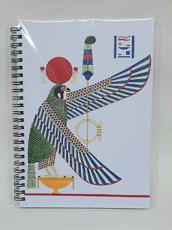 Caderno Meia Pauta Falcão Egípcio