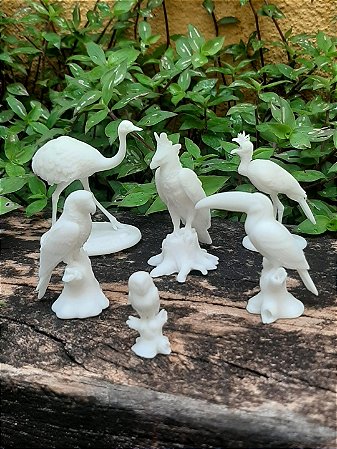 Miniaturas da Fauna Brasileira - Aves