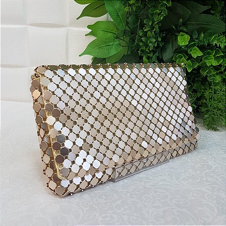 Clutch Carmem Dourada JX1706DR