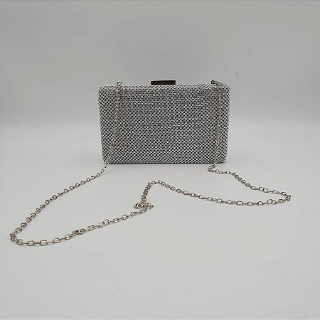Bolsa Festa Bianca Prata WT1022PA