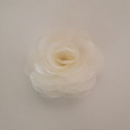 Choker Flor Creme FL022BG